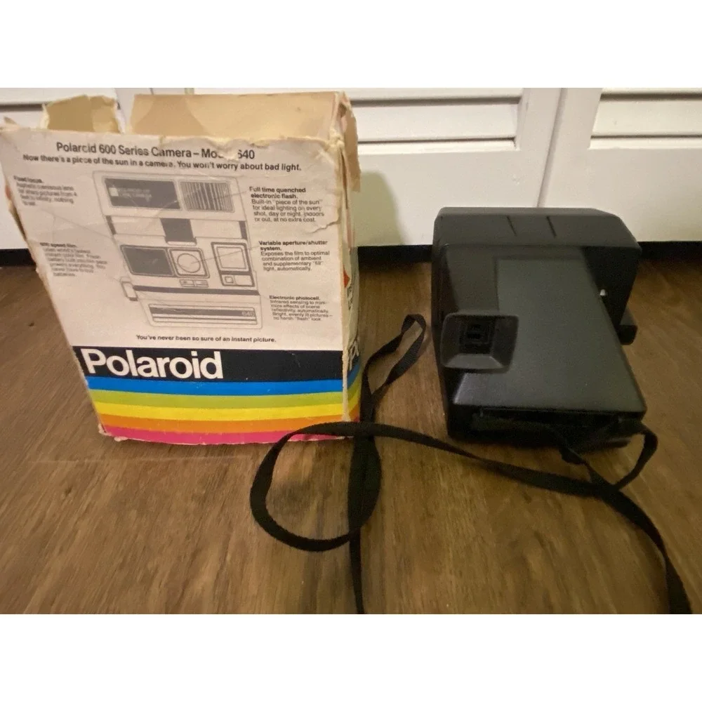 Vintage Polaroid Camera Lot Automatic 230 640 Swinger Kodak Untested 4 Cameras